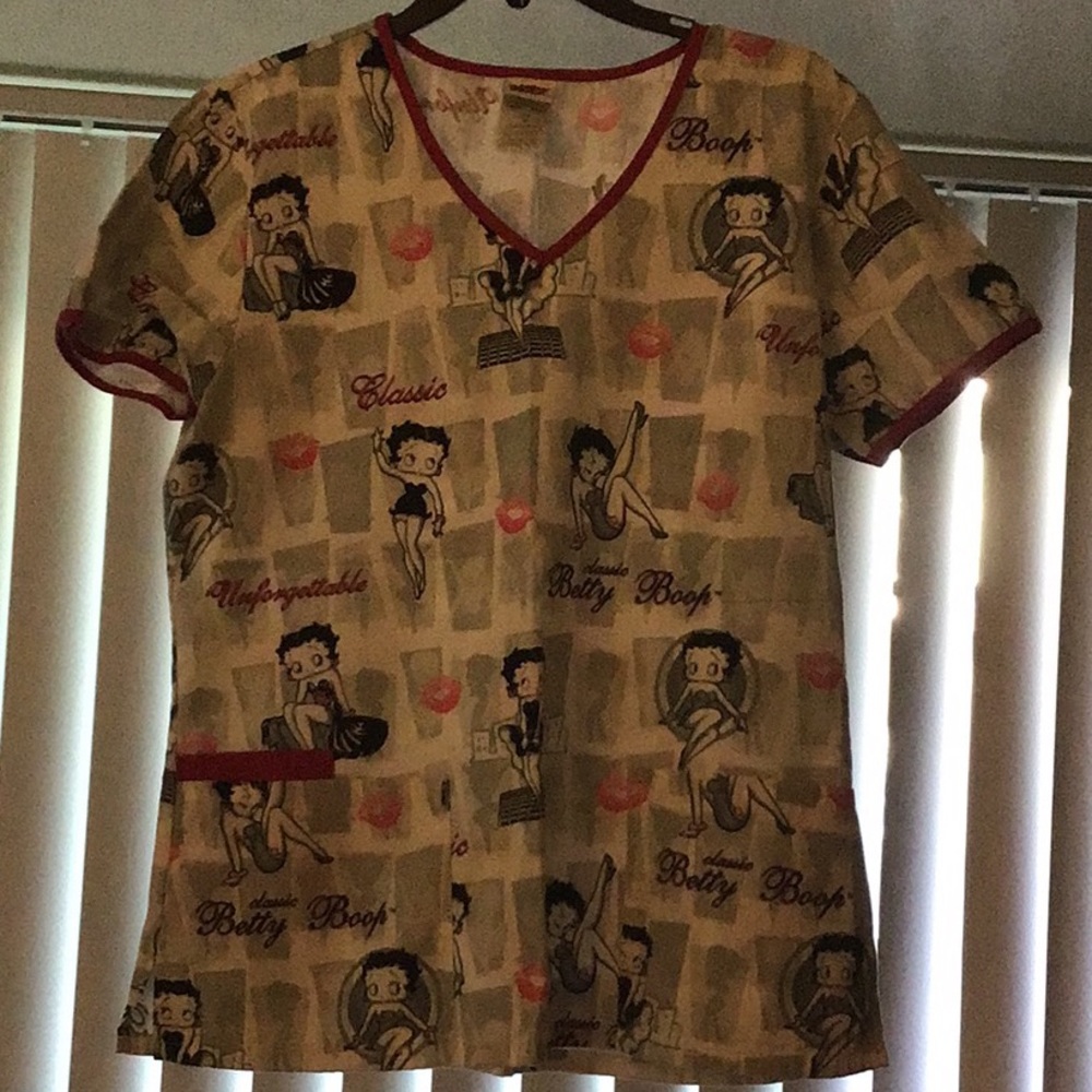 Betty Boop Scrub tops